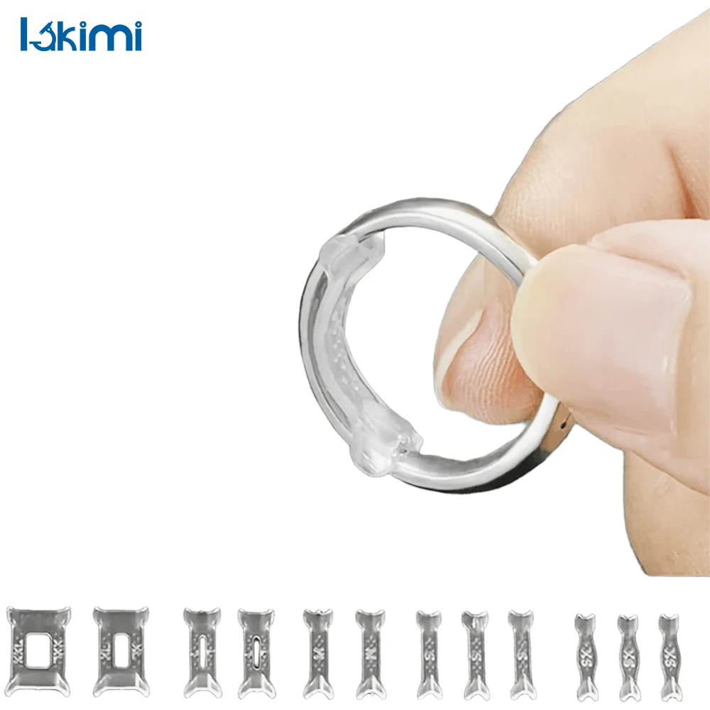 12Pcs Ring Size Adjuster Pad Set, Fixed Reduction Ring Adjustment Pads LK-AA73