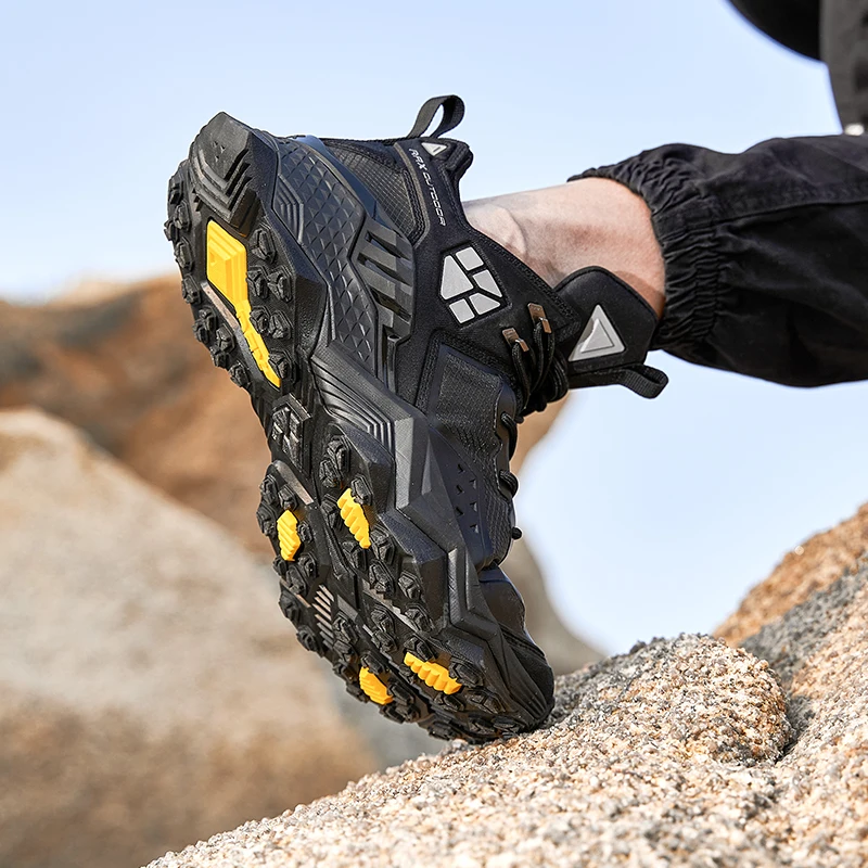 Rax Hiking Shoes Men  Outdoor Sports Climbing Shoes hunting shoes Warm  Trekking Sneakers ankle boots Waterproof Tactical shoes