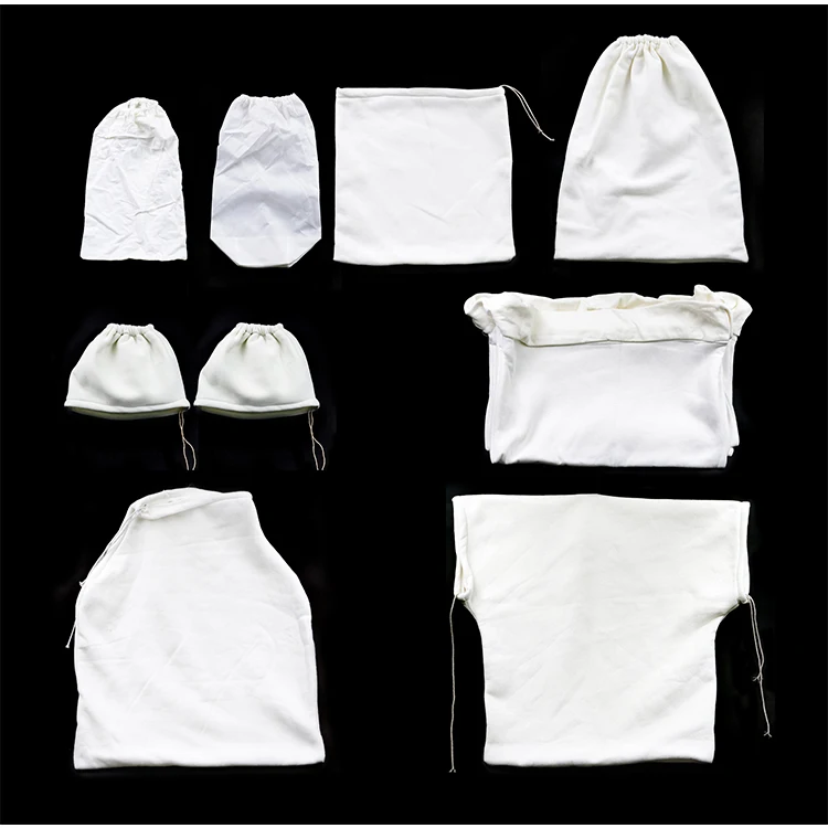 Pure Cotton Filter Bag for Jewelry Grinding Machines