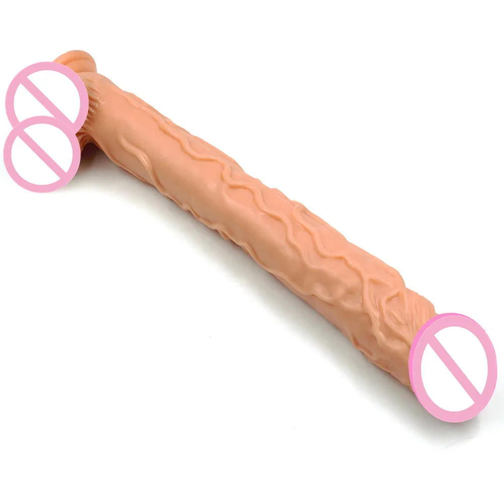 42cm Super Long Huge Dildo Suction Cup Realistic Penis Large Strap-on Dick Cock Penis Sex Toys For 18+ Alduts Women Giant