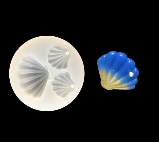 1pc Japanese Shell Silicone Mould DIY Epoxy Resin Mold for Jewelry Scrapbooking Decorative Handcraft