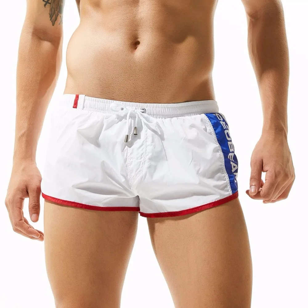 SEOBEAN Men's Quick Dry Mesh Lining Casual Trunks Summer Jogger Shorts - Short Hosen Herren