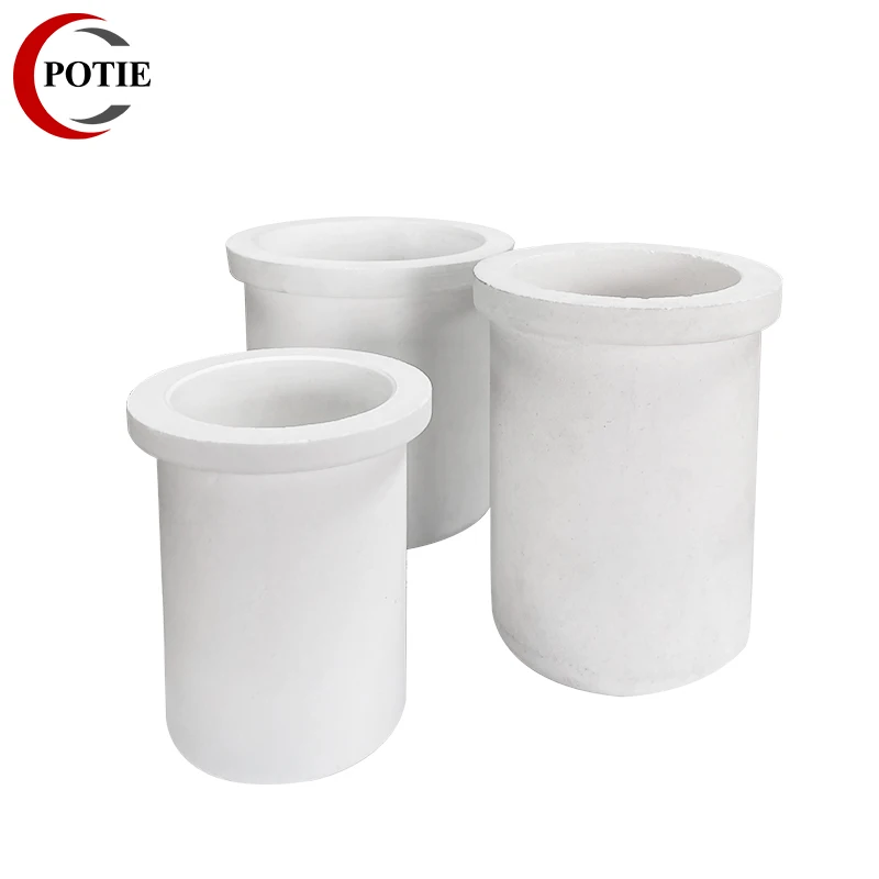 1-4KG Ceramic Shield Gold Melting Cup /Foundry Crucible For Induction Furnace Quartz Coat Metal Casting,Jewelry Making Tools
