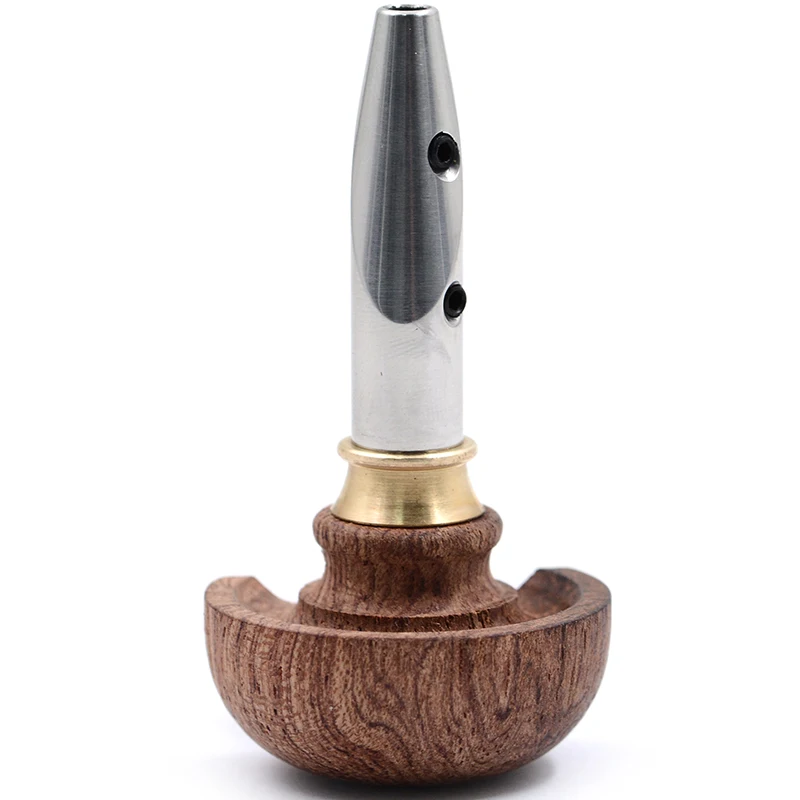 Carved Gold Push Handle with Shovel, Suction Beads, Needle Handle, Push Knife, and Micro-Inlaid Wood Handle