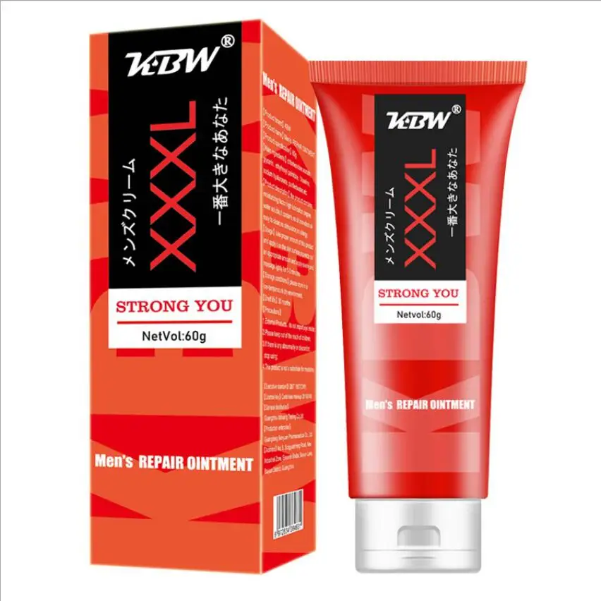 60ml Penis Enlarge XXXL Size Massage Long-last Cream Erection Sex Products Man Aphrodisiac Paste Private parts Care Gel S1669
