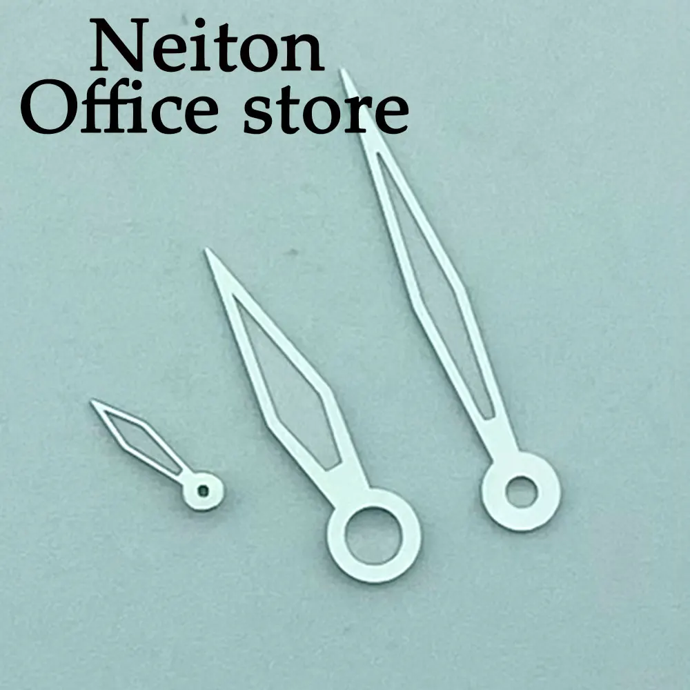 NEITON Silver black white gold watch hands green luminous hands fit ETA 6497 6498 ST3600 ST3620 series movement