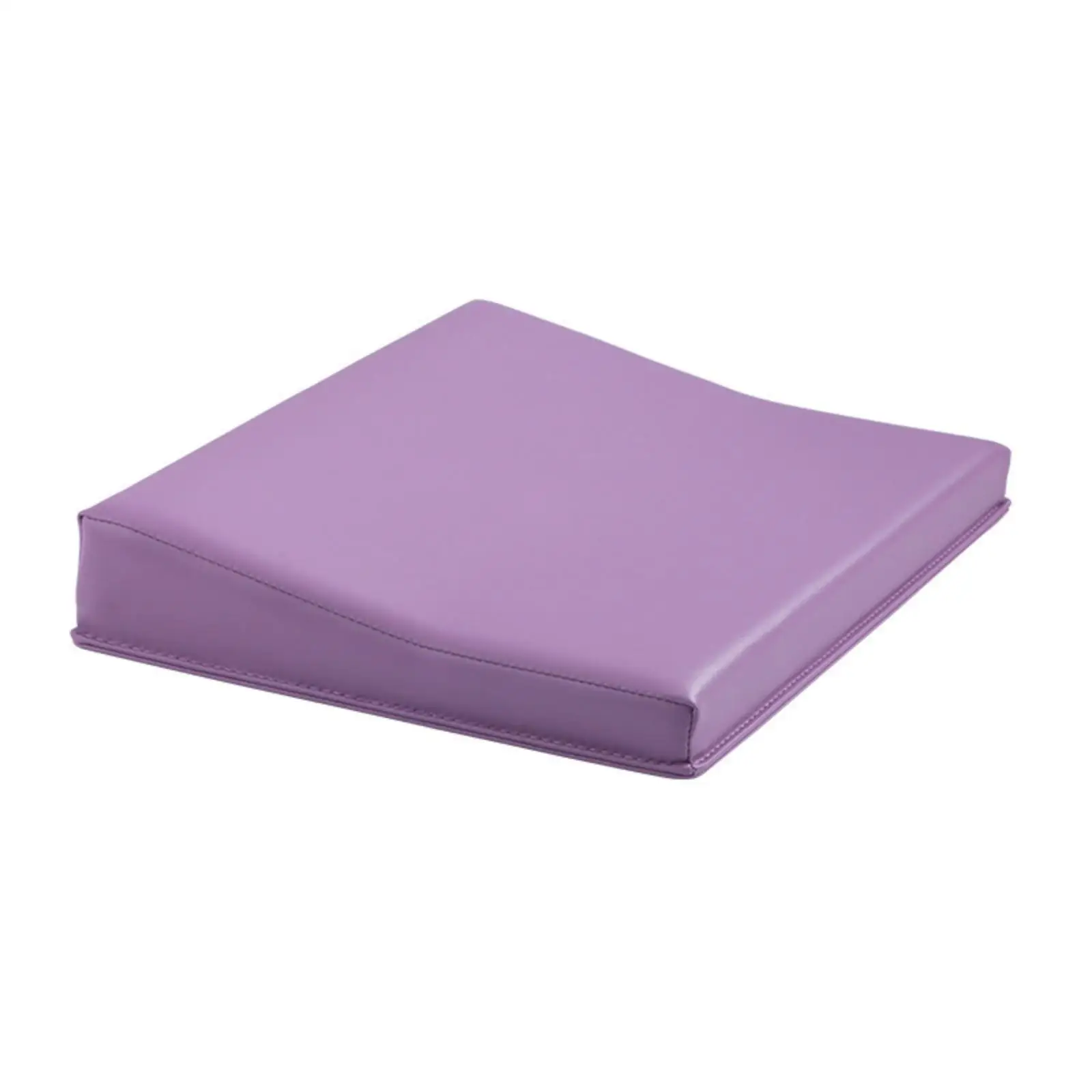 Ergonomic Manicure Hand Pillow PU Leather Manicure Hand Pillow Stitched Edges