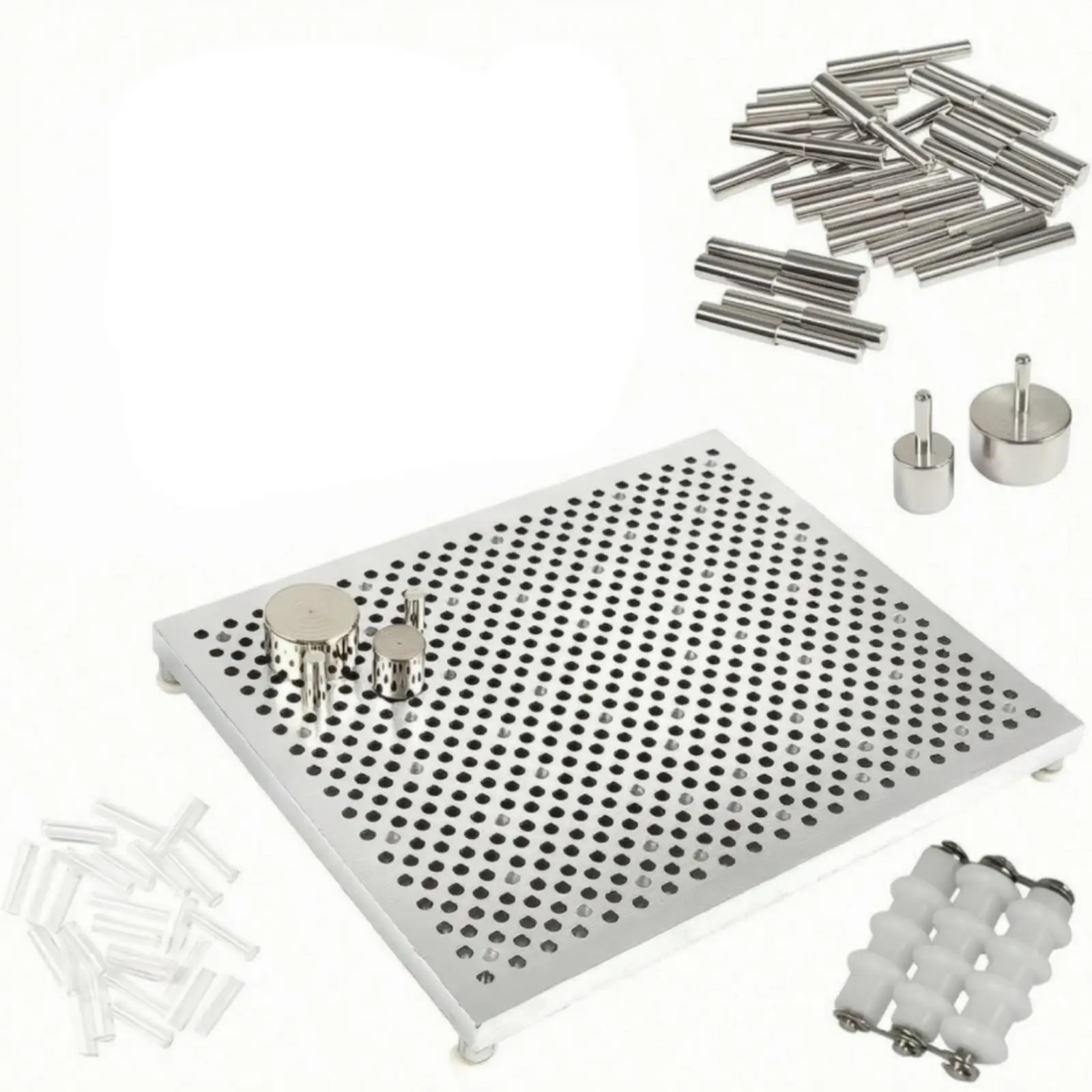 DIY Cord Winding Tool Perforated Steel Board for Quilling and Jewelry Making