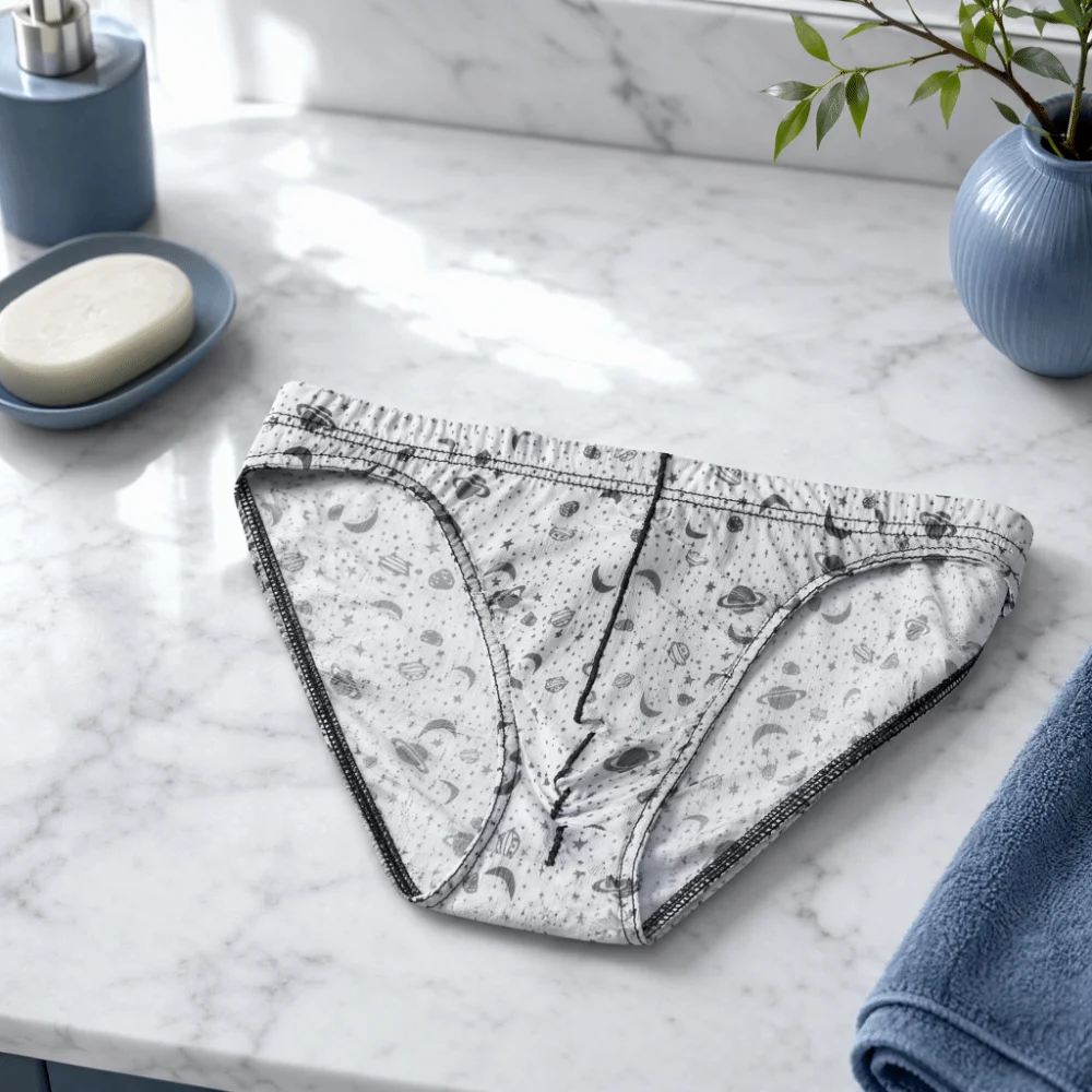 Comfortable Low Waist Male Underwear Stretch Fashion Men Briefs Soft Mesh Panties Daily