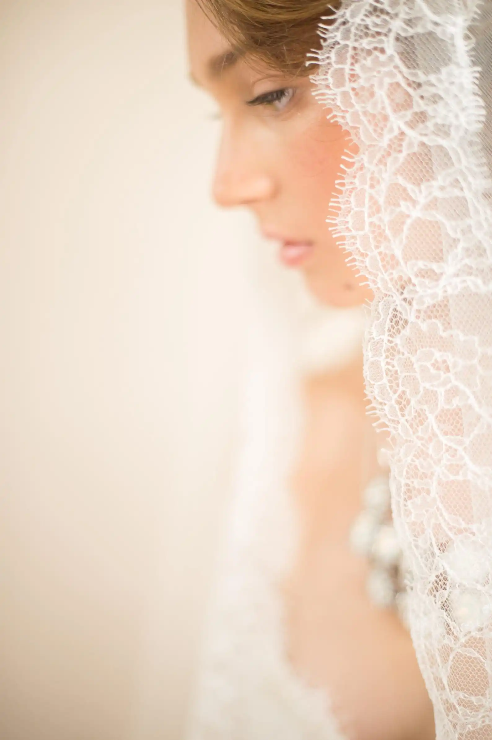 Chantilly Lace Wedding Veil French Eyelash Lace Edge Mantilla Veil Cathedral Length Spanish Bridal Veil Soft Lace Eyelashes