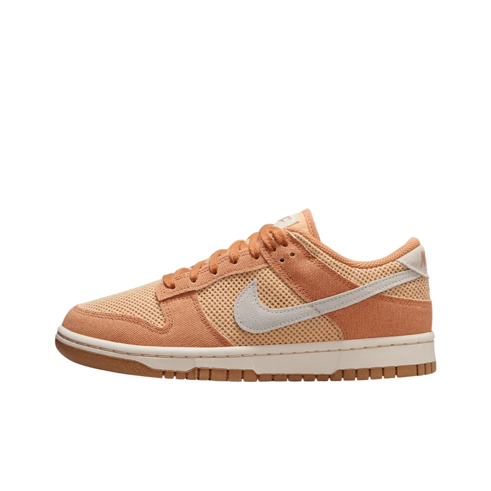 Nike Dunk Low top Skateboard Shoes Women's Orange HJ5864-200