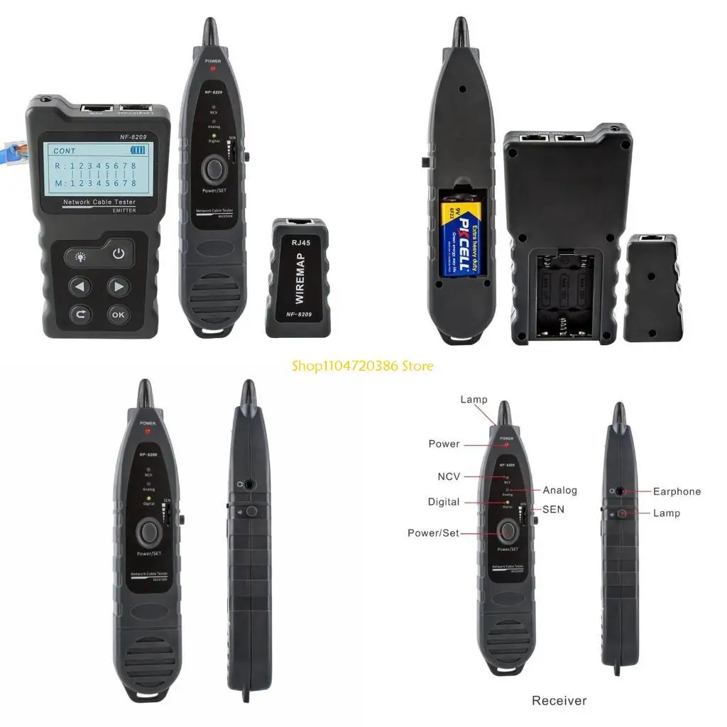 K0EA Line Finder Line Detector for POE Testing Cable Detecting Poe