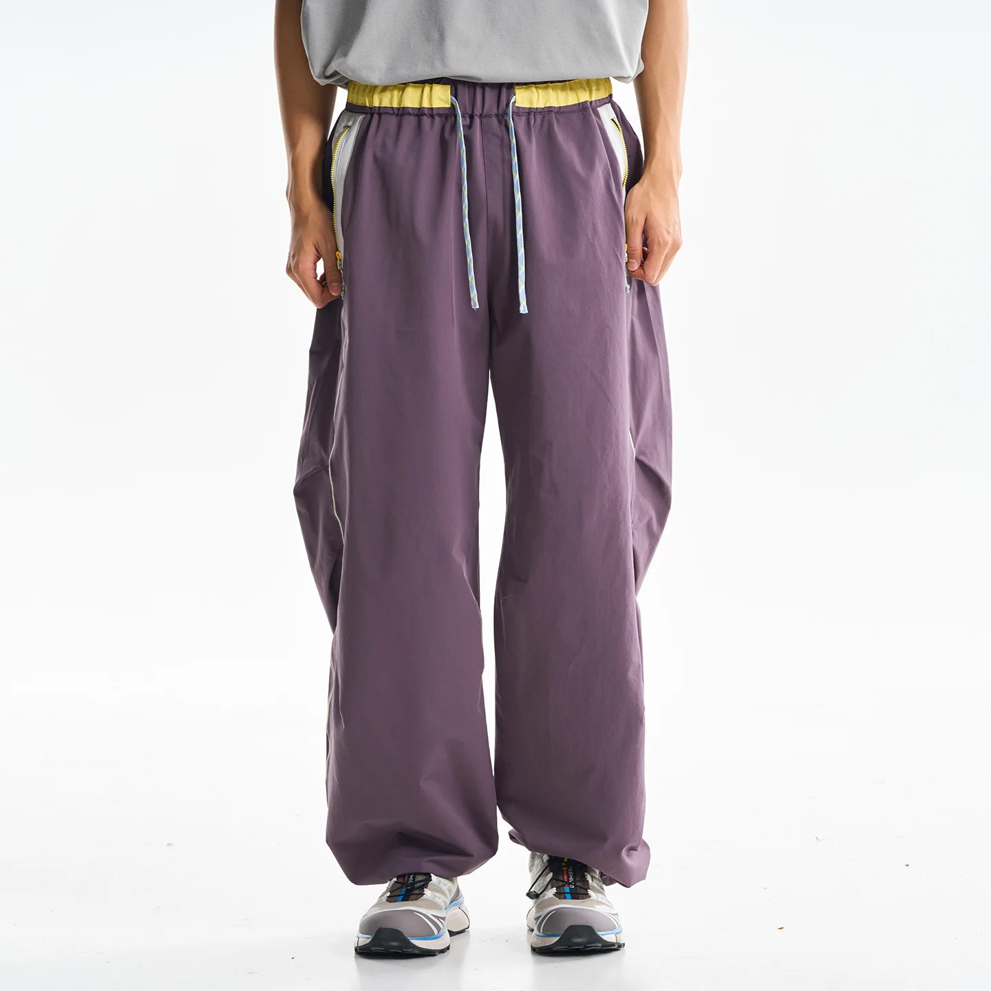 Unisex Lightweight Quick-Dry Outdoor Pants, Water-Repellent Windproof Techwear Trousers for Hiking & City Exploration