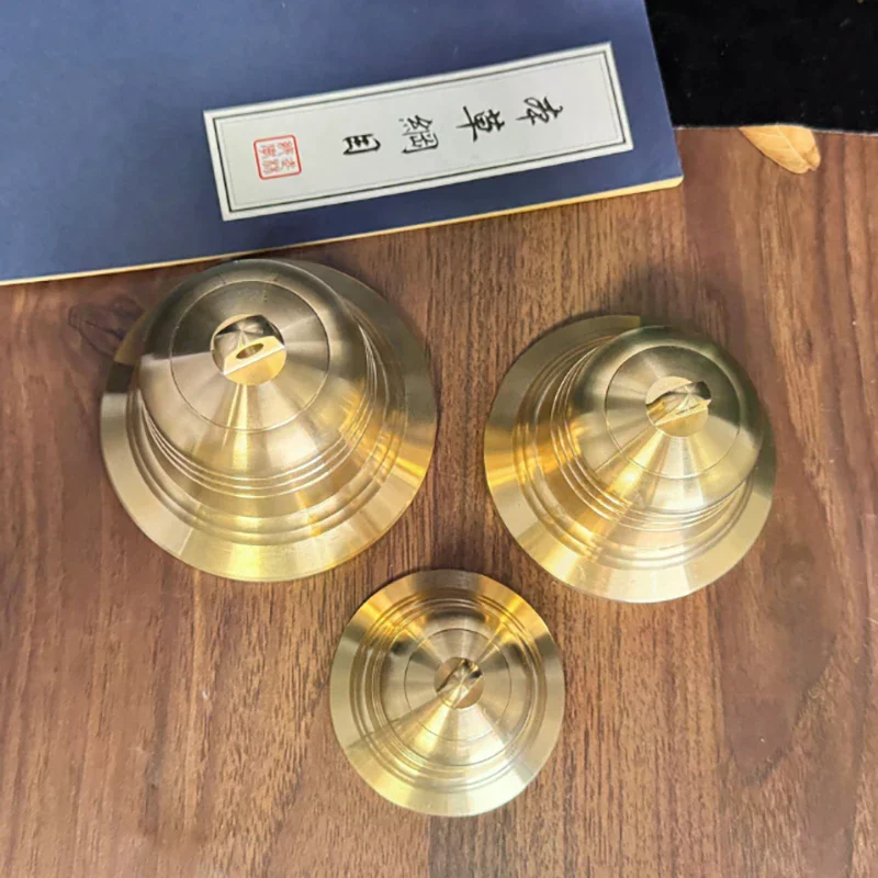 Craft Your Own Pieces with Copper Bell DIY Kit: Ideal for Keychain Trinkets, Hanging Pendants, and Doorbell Decorations