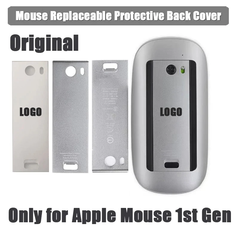 New Replacement Back Shell Aluminium Battery Cover Back Case Cap For Apple 1st Gen Mac Wireless Magic Mouse For Mb829ll/a/A 1296