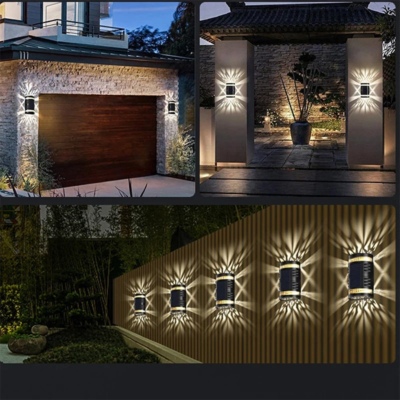 Solar led light streetlights for outdoor solar wall lamp Street led light Sunlight decoration external wall lamp For garden