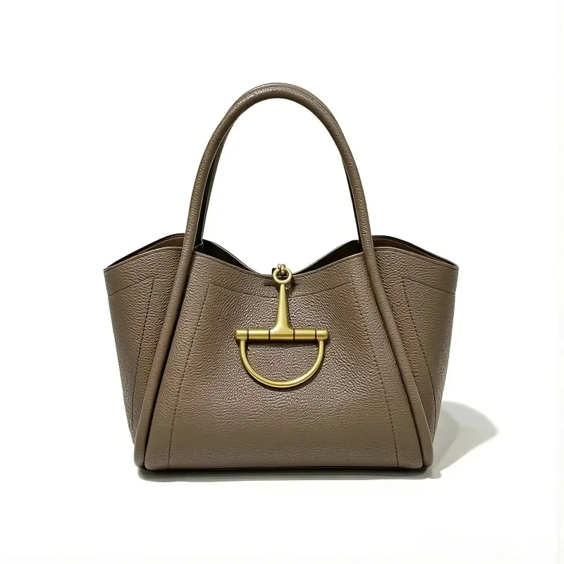Luxury Brand Inspired Women's Shoulder Bag Designer Leather Crossbody Handbag Elegant Tote Purse
