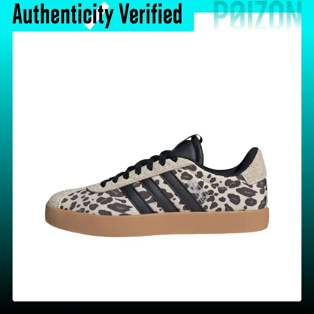 Adidas VL COURT 3.0 German Army Trainers Women's Beige Black KI2689