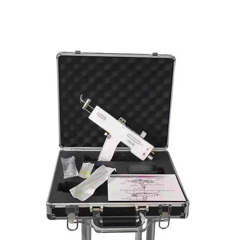 U225 Meso Therapy Device Painless Accurate for Scalp Facial Whitening Mesogun Eliminating Beauty Machine Neck Lines
