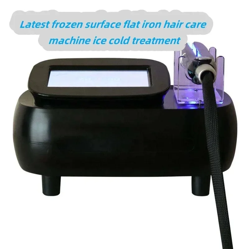Latest Frozen Surface Flat Iron Hair Care Machine Cold Treatment for Smooth Shiny Hair Professional Salon Quality