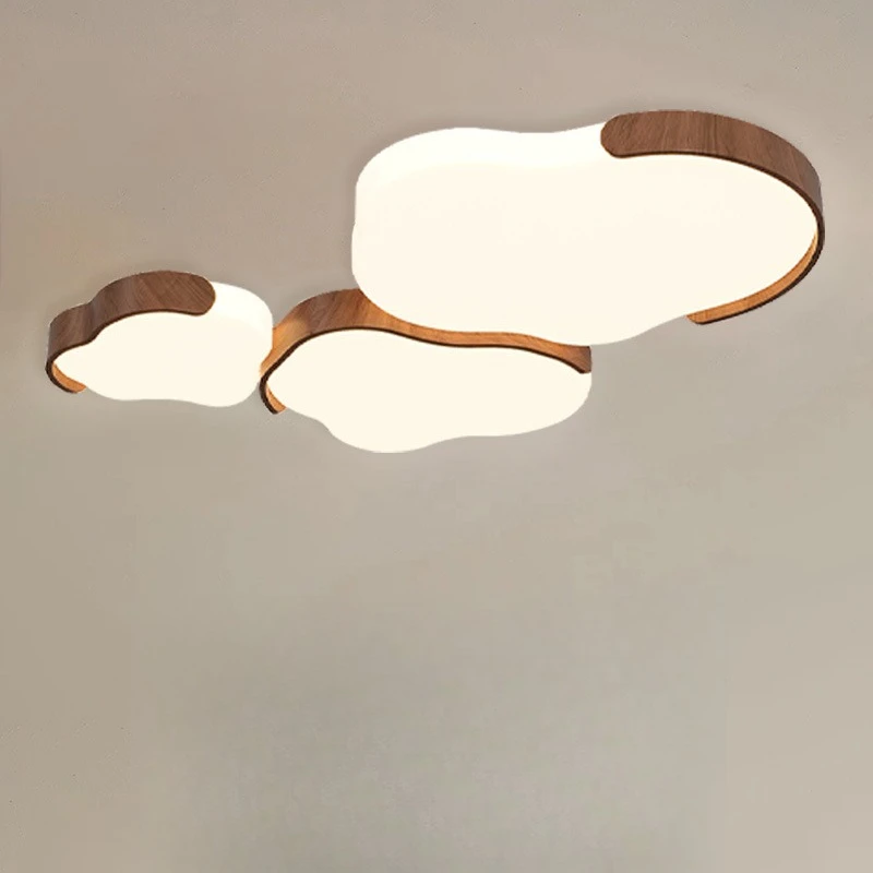 Medieval Cream Style Bedroom Room Lights Vintage Walnut Restaurant Lights
