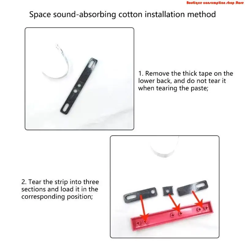 L9NA Mechanical Keyboard Satellite Spacebar Keycap With Sound Dampening Foam Set