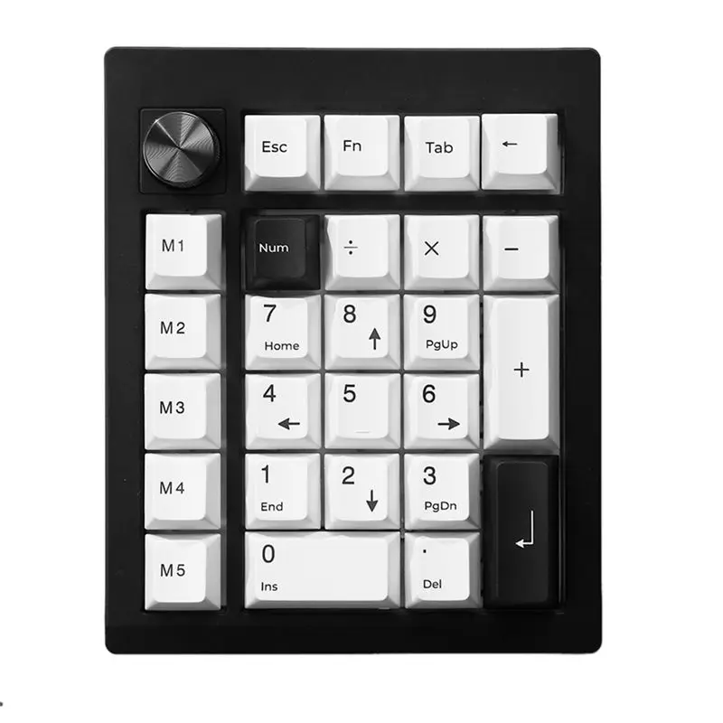 AT82-GMK26 Bluetooth Mechanical Keyboard 5.0/2.4Ghz/Wired Hot Swappable Numpad Programmable For Win/Mac Support QMK/VIA