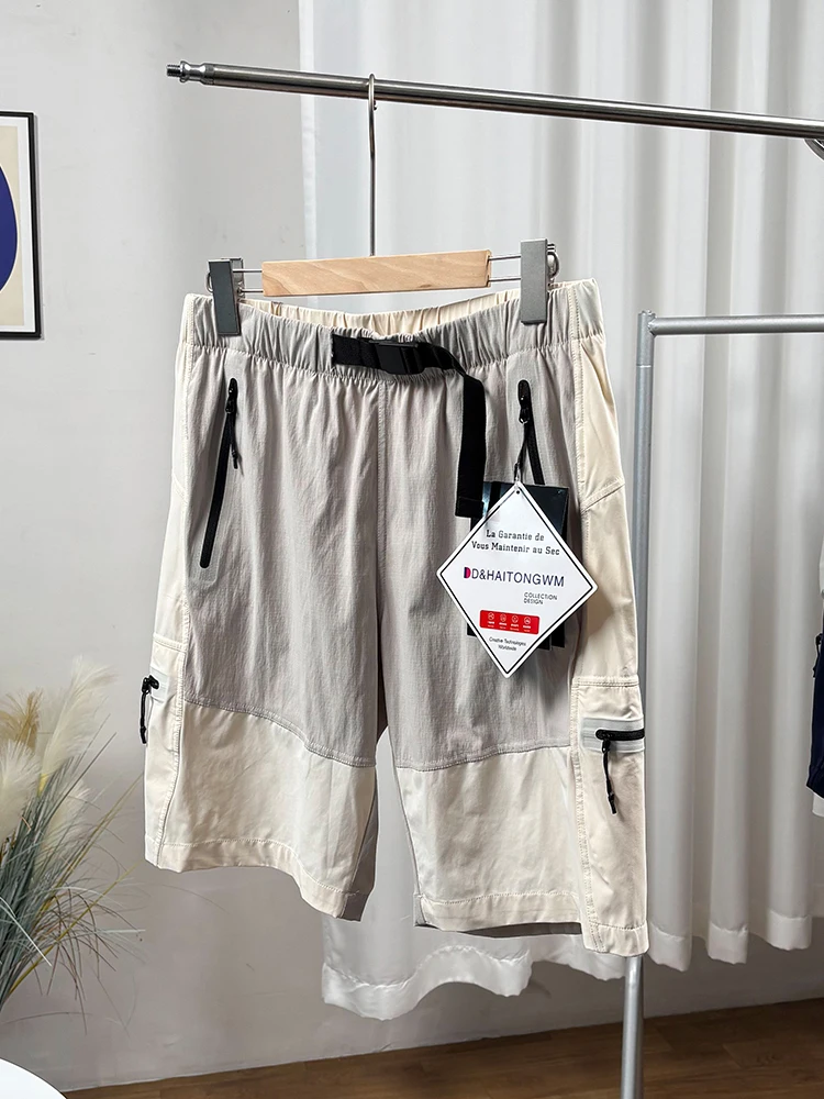 High End Bird Style Men's Shorts Quick Dry Breathable Sporty Summer Casual Pants Loose Fit Fashionable Urban Youth Wear