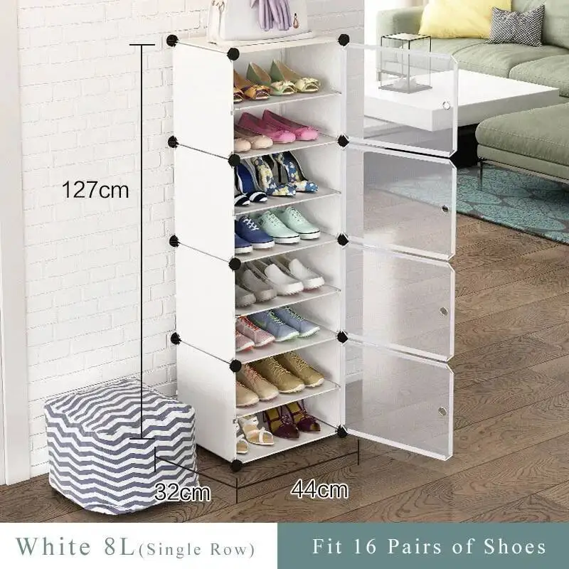 Multilayer Shoe Rack Space Saving Shoes Boots Organizer Closet shoe rack organizer
