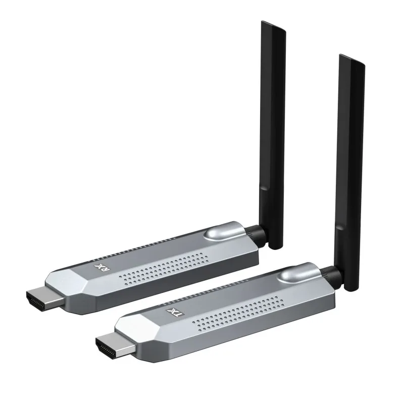 50M1080P Wireless Audio Video Transmitter Receiver Extender for 1 TX-4 RX PS4 Camera Laptop PC to TV Monitor Projector