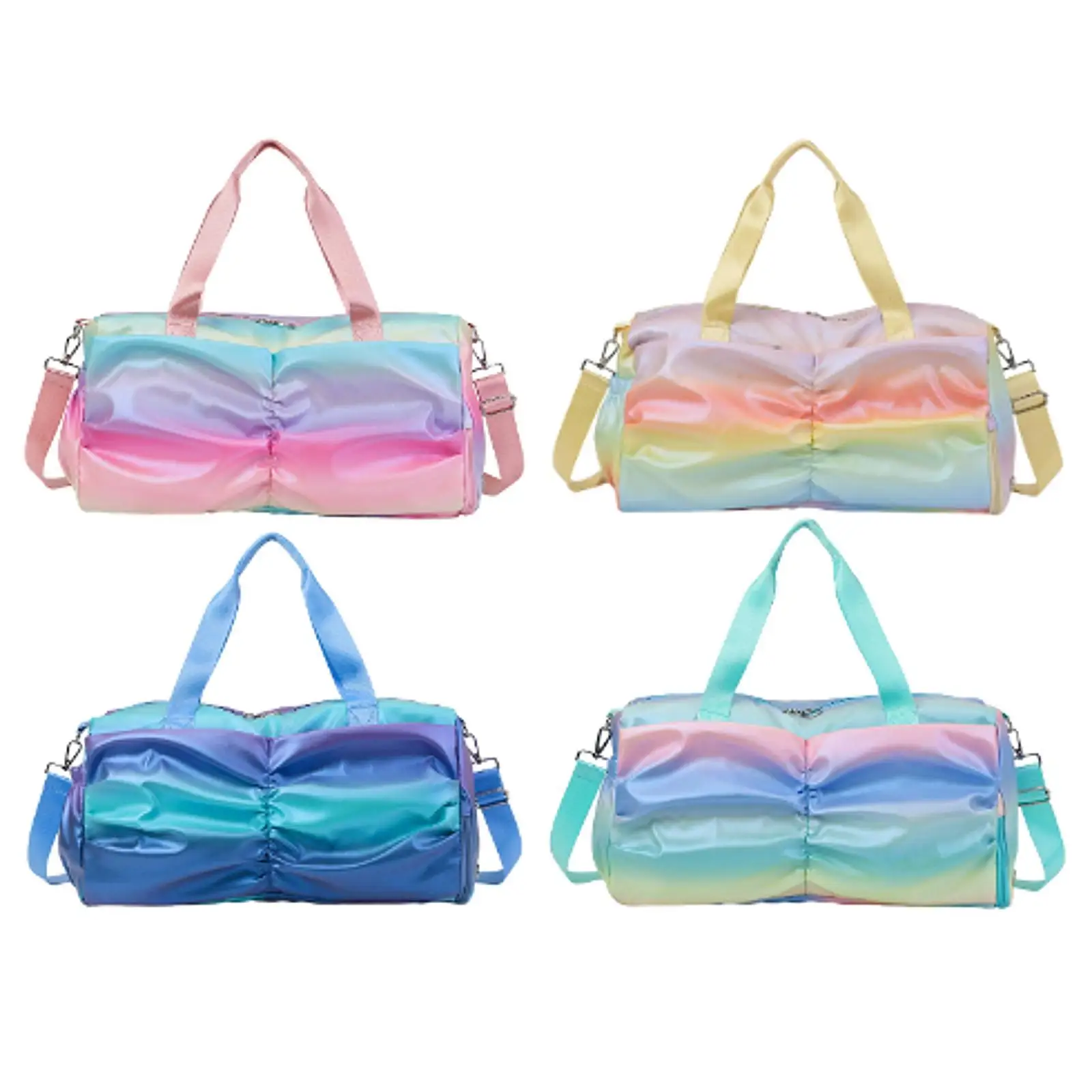 Travel Bag Lightweight Waterproof for Women Men Zipper Closure Travel Tote for Swimming Gym Sports Training Exercise Fitness