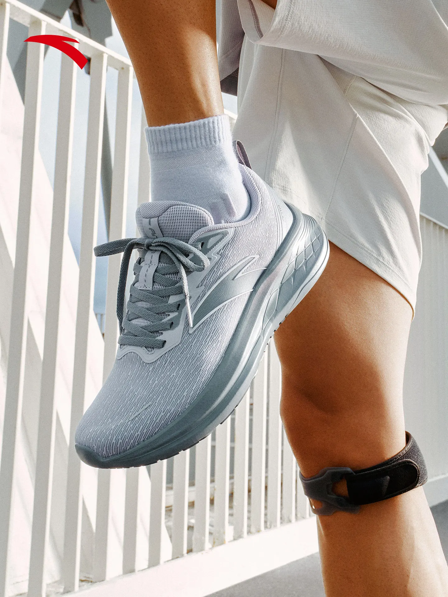 ANTA Sunny Lightweight Mesh Breathable Running Shoes for Men and Women in Summer, Comfortable and Durable Sports Shoes