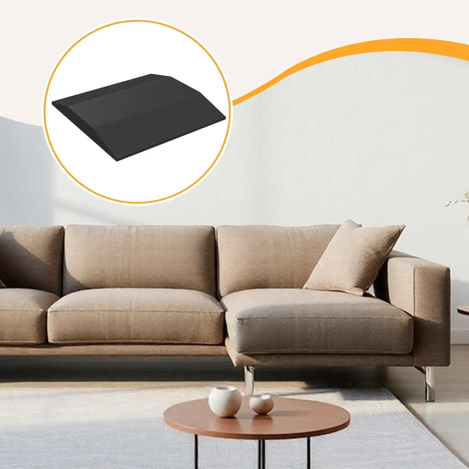Couch Cushion Support Trapezoid Sag Repair Pad for Chair Hotel Living Room