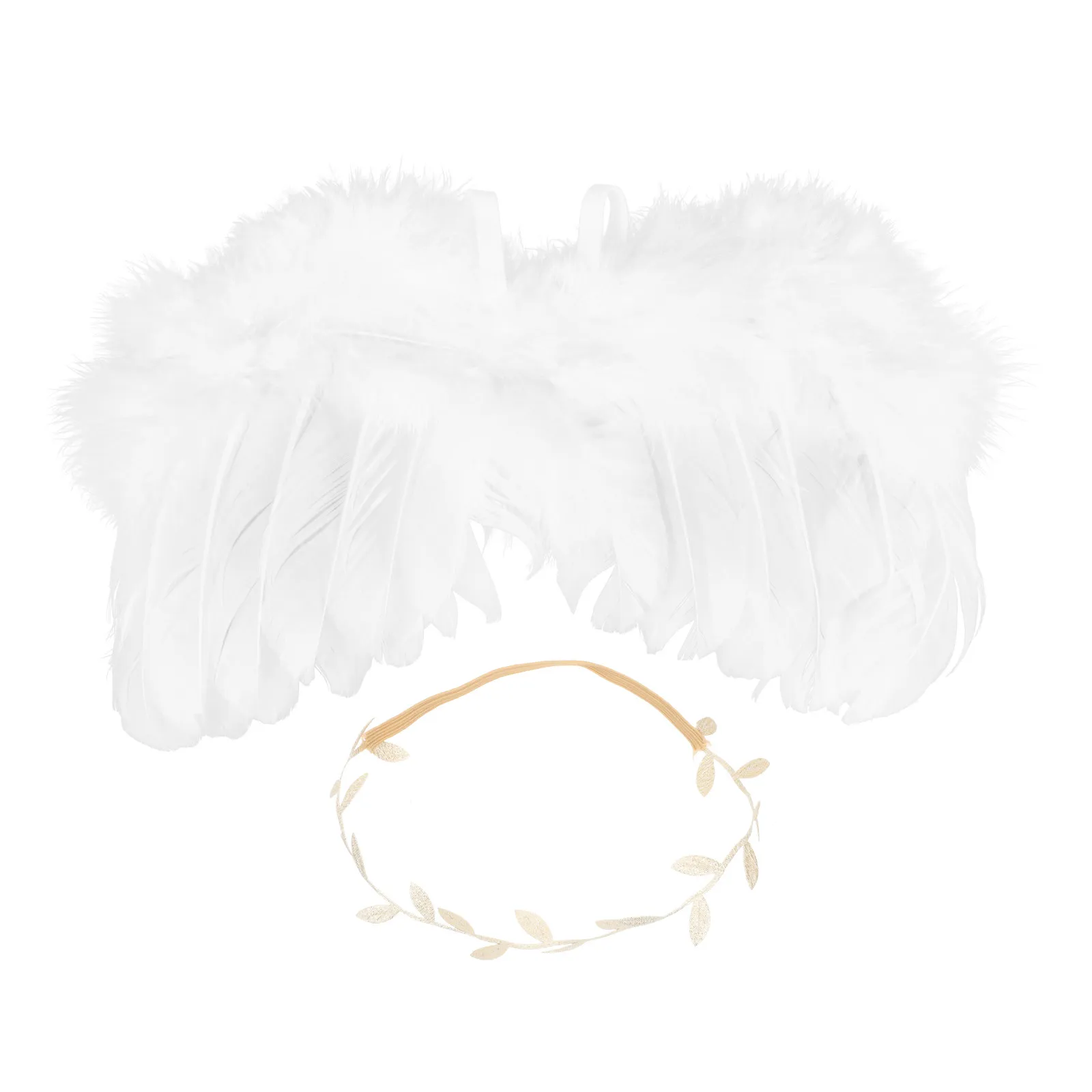 1Set Leaves Headband Set for Soft Safe Comfortable Christmas Costume Prop Photo Shoot Party Decoration