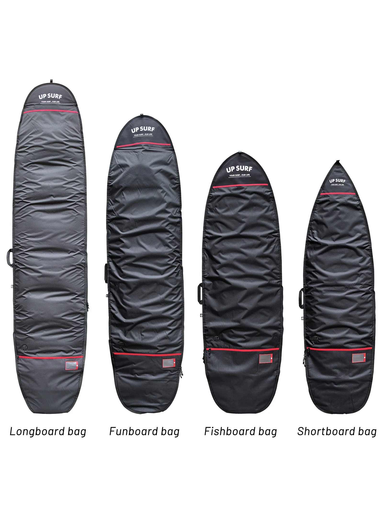 New UPSURF Surfboard Protection Bag Long And Short Version Tail Fin Surfboard Bag Can Hold Single Tail Fin Outdoor Sports