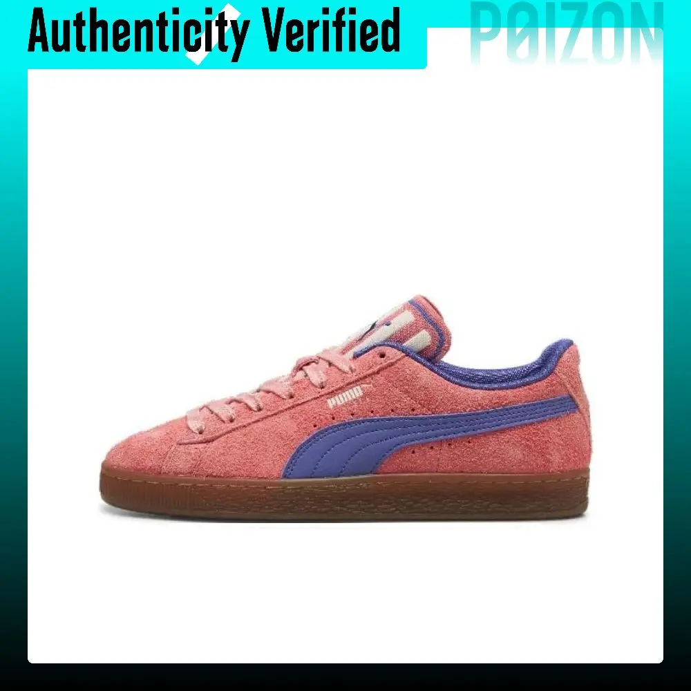 PUMA Suede Skate Shoes Unisex Low-top Pink 398810-02