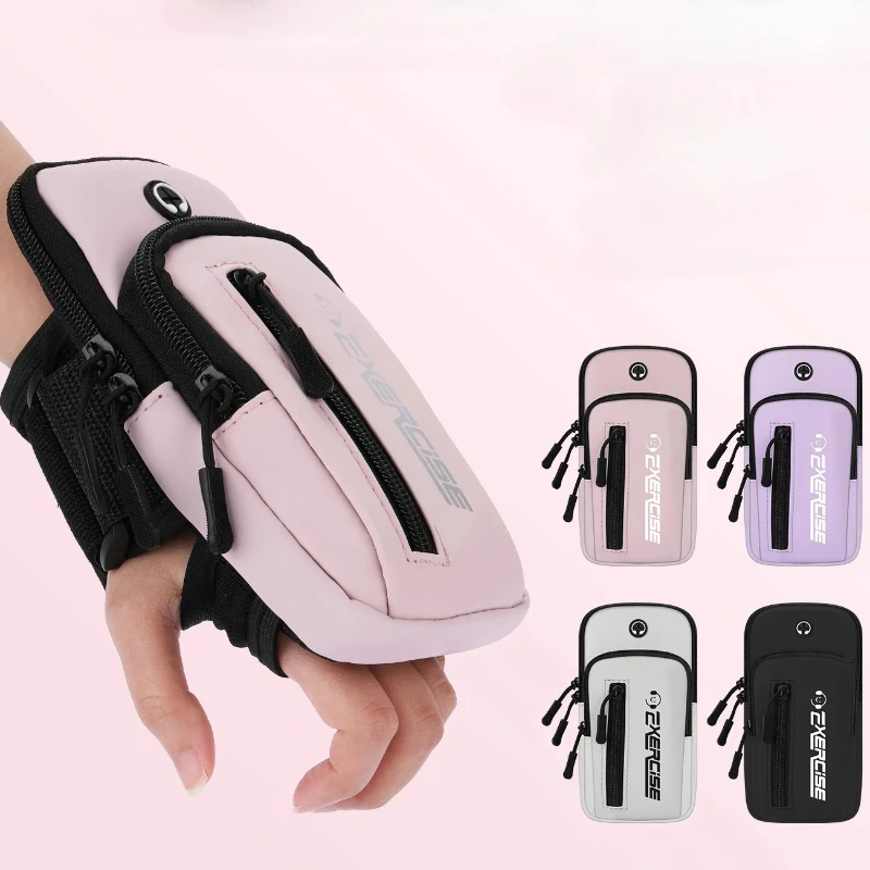 Mobile Phone Bag, Running and Mobile Phone Artifact 7-inch Apple VIVO Universal Sports Arm Cover, One Shoulder Wrist Arm Bag