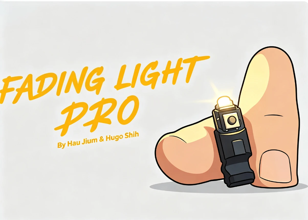Professional Fading Light Pro By Hau Jiun Gimmicks Magician Props Stage Magic Tricks Illusions Button Control Street Super Light