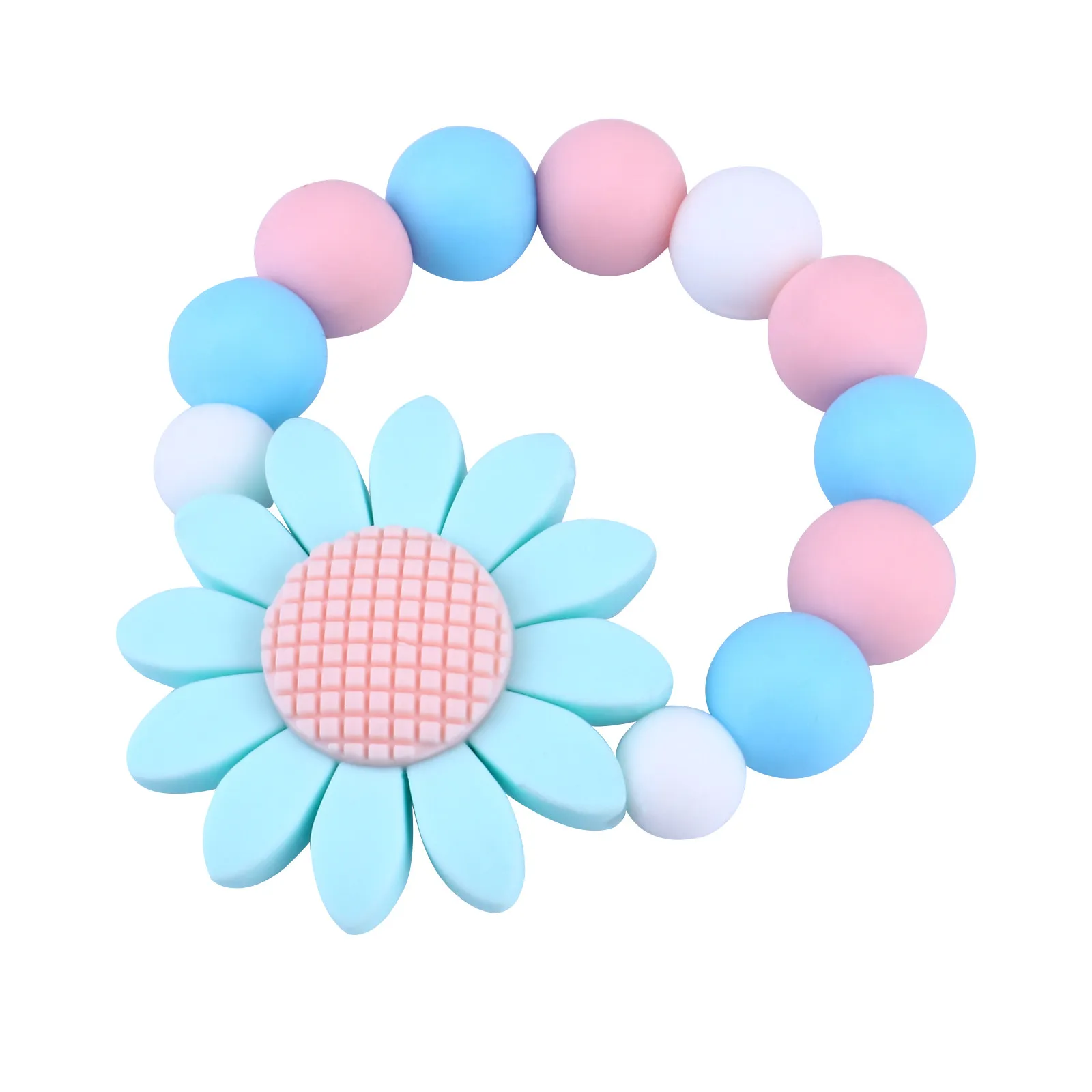 Silicone Baby Teether for Infants and Toddlers Safe Food Grade Sensory Exploration Self Soothing Pain Relief Teething