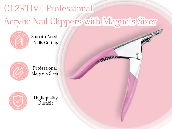 Multifunctional Ushapedstraightedgescissorsartificial nail trimming toolsuitable for beginnersnail salonsandprofessionals to use