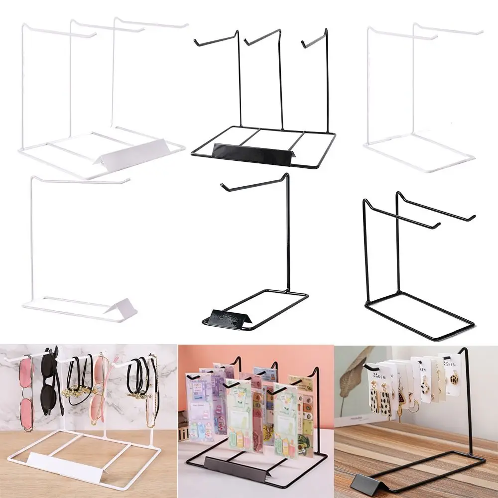 Hair Band Holder Decorative Necklaces Easel Metal Creative Jewelry Display Multi-function Earphone Holder