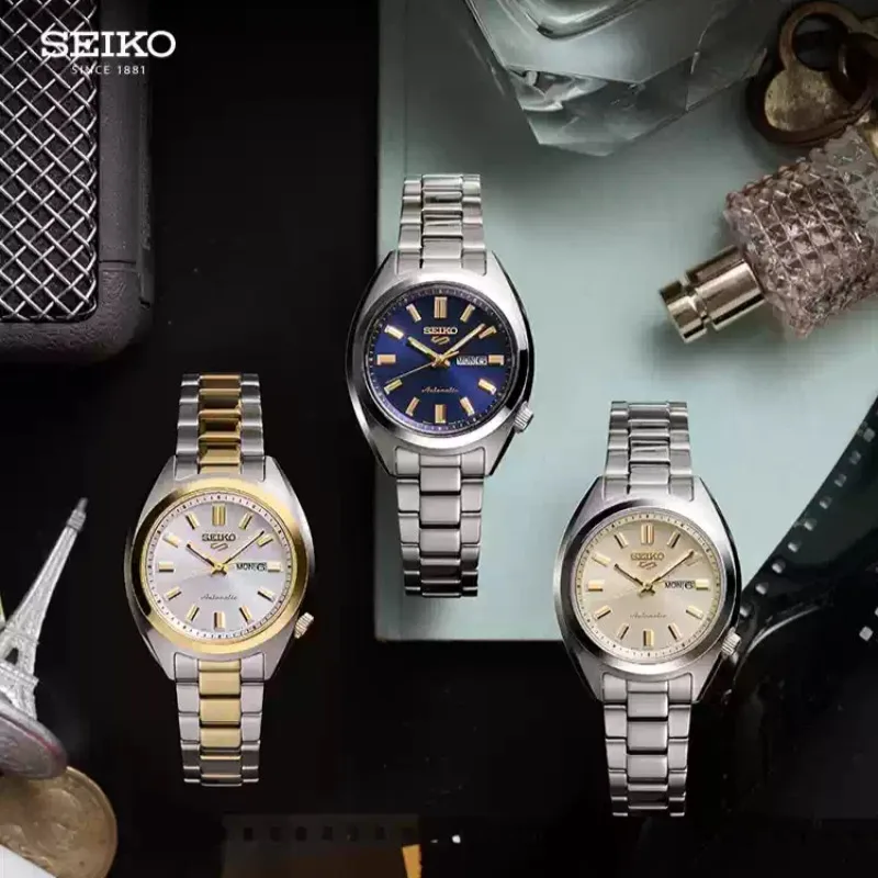 SEIKO 5 Sports SRE021K1 SRE023K1 SRE024K1 32mm Ladies Vintage Automatic Watch AntiMagnetic Stainless Steel Bracelet watch