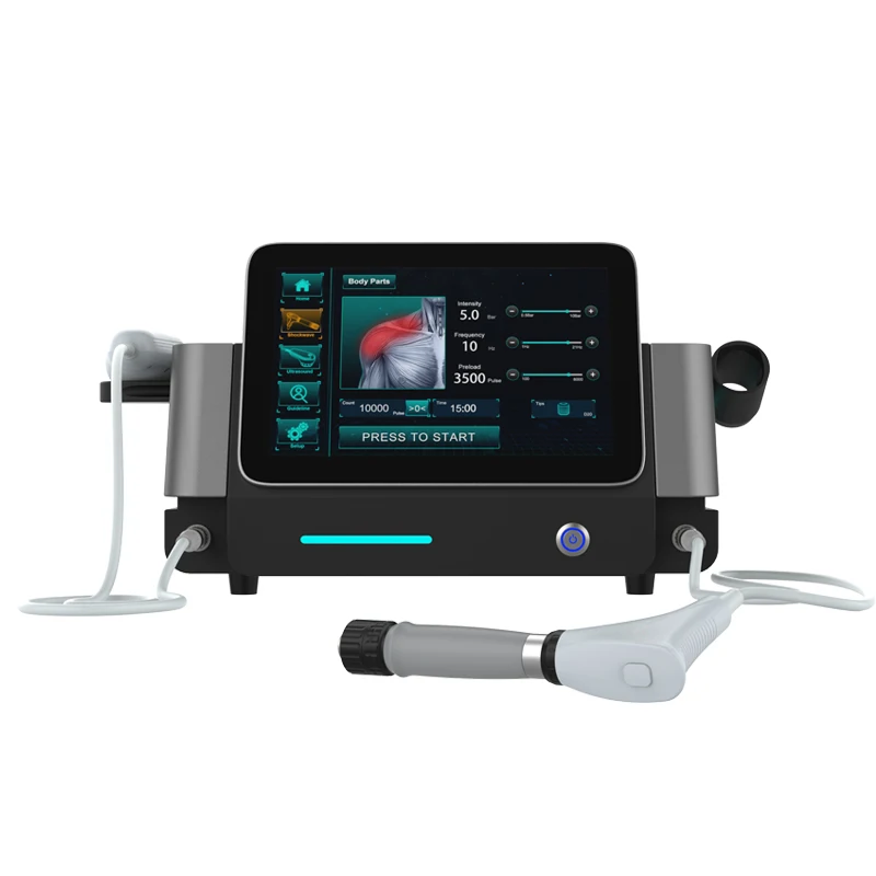 2026 Newest 2 in 1 Shock Wave Therapy Machine Ultrasound Physiotherapy Pain Relief Wave Physical Therapy Equipment