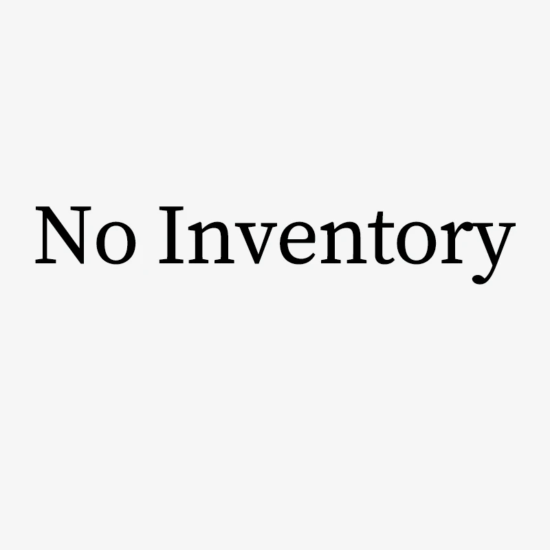No Inventory No Inventory