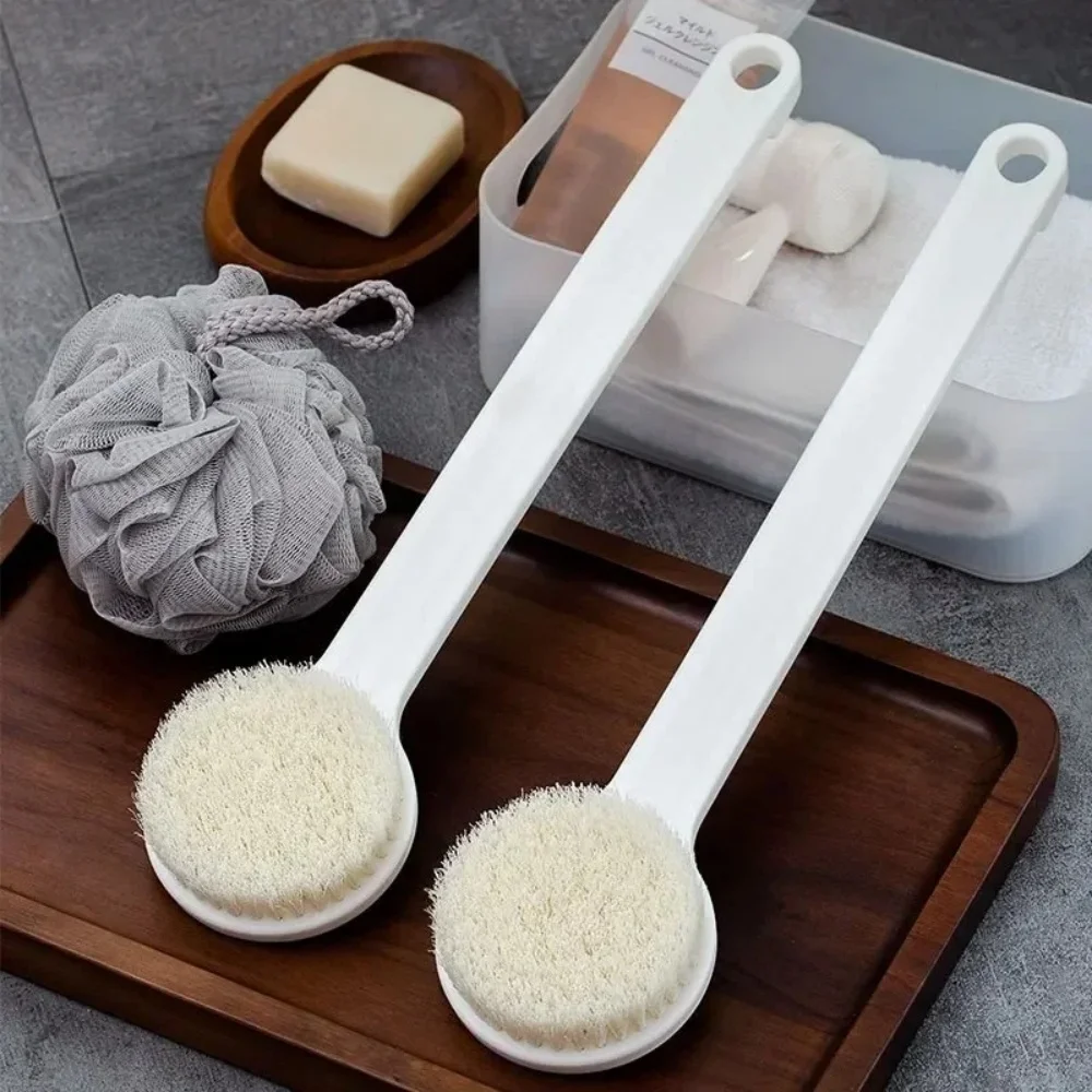Newest Bath Brush Long Handle Exfoliating Scrub Skin Massager Exfoliation Bathroom Brush Back Body Bath Shower Cleaning Brushes
