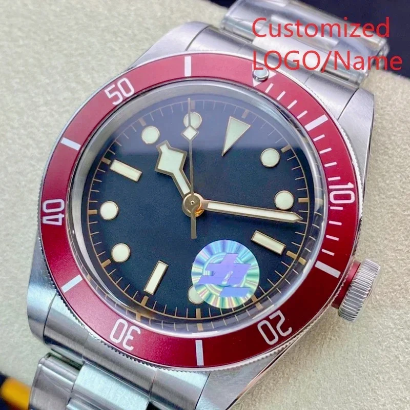 Mens Automatic Mechanical Watches 2026 Bay Popular Sport Gold Black Blue Ceramic 42mm