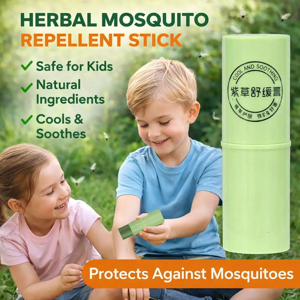 Mosquito Insect Bite Relieve Itching Cream Stick Summer Anti-mosquito Physical Itch Stick Mosquito Repellent For Adult Children