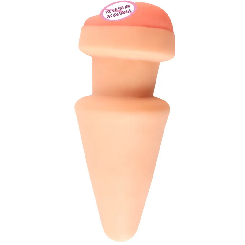 Big Anal Plug Prostate Massage with Real Vagina Pussy Huge Butt Plug for Couples Sex Artificial Vagina Masturbator Anal Sex Toys