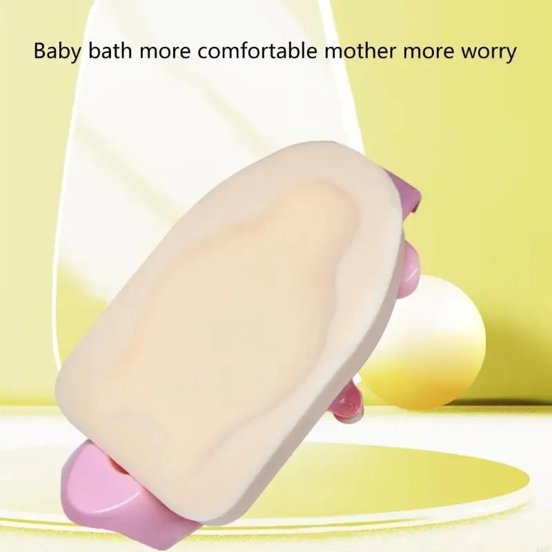 Thick & Soft Shower Pad for Sitting & Lying Down, Baby Bathing Net Bath Cushion 425F