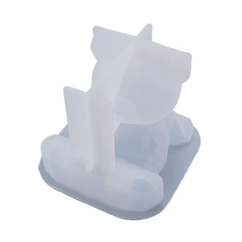 Bracket Mold Cartoon Lazys Bear Phone Stand Table Decorations Mould R3MC